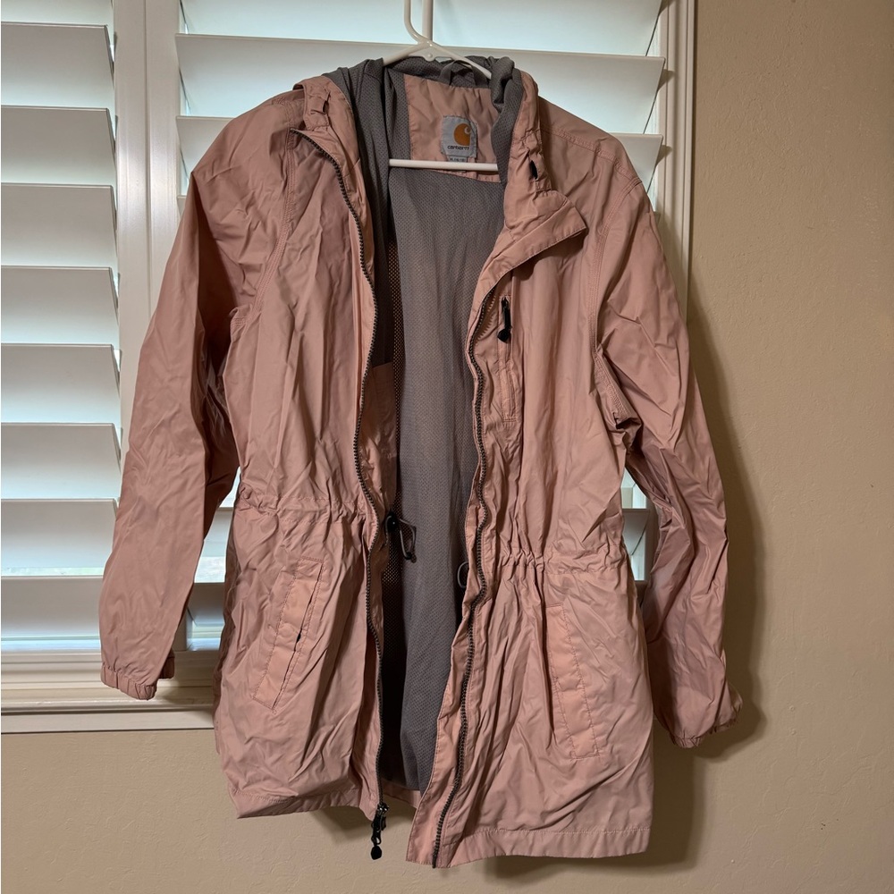 Carhartt rain jacket.